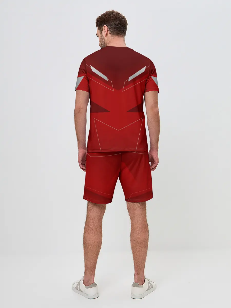 Мужской костюм с шортами / Red machine