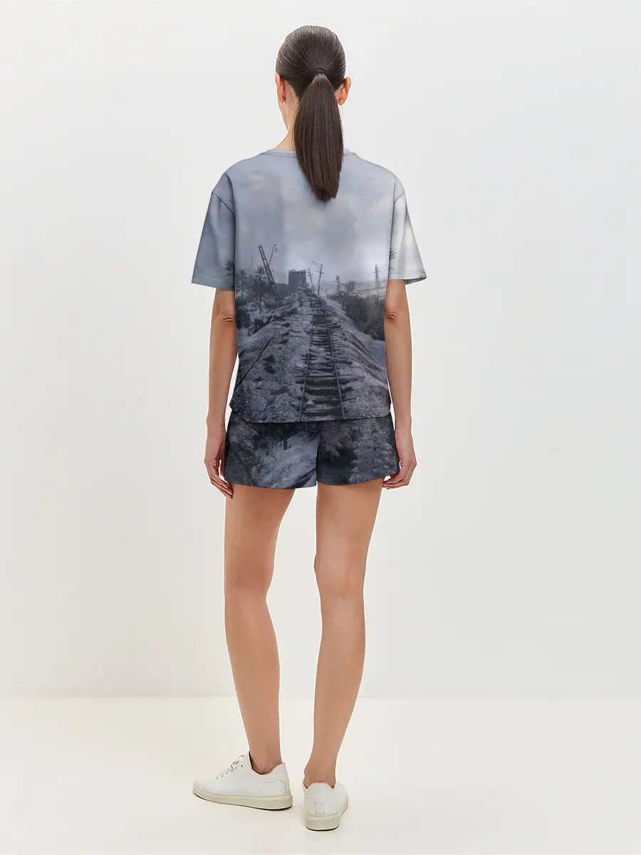 Женская пижама с шортами / Metro Exodus