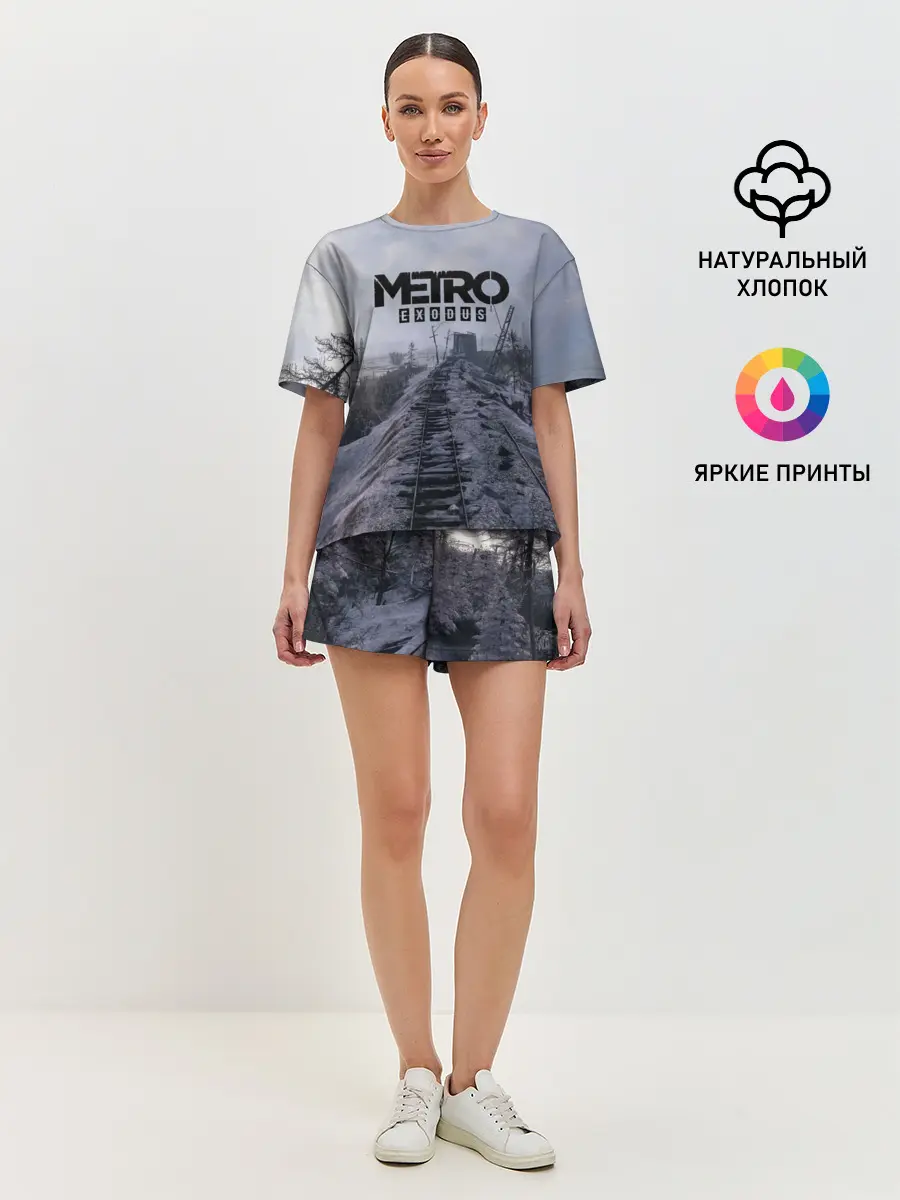 Женская пижама с шортами / Metro Exodus