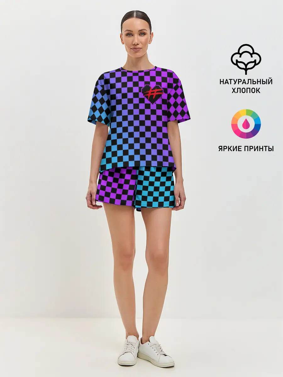 Женская пижама с шортами / Френдзона