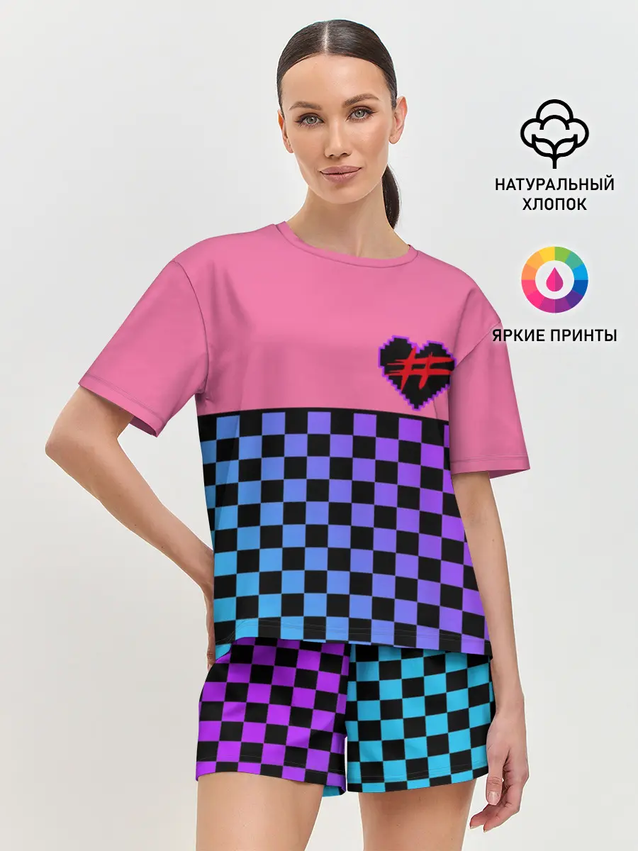 Женская пижама с шортами / Френдзона