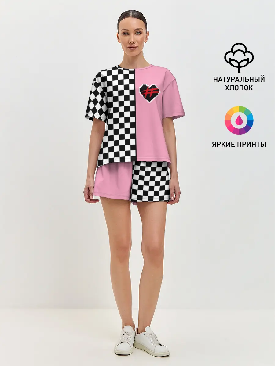 Женская пижама с шортами / Френдзона