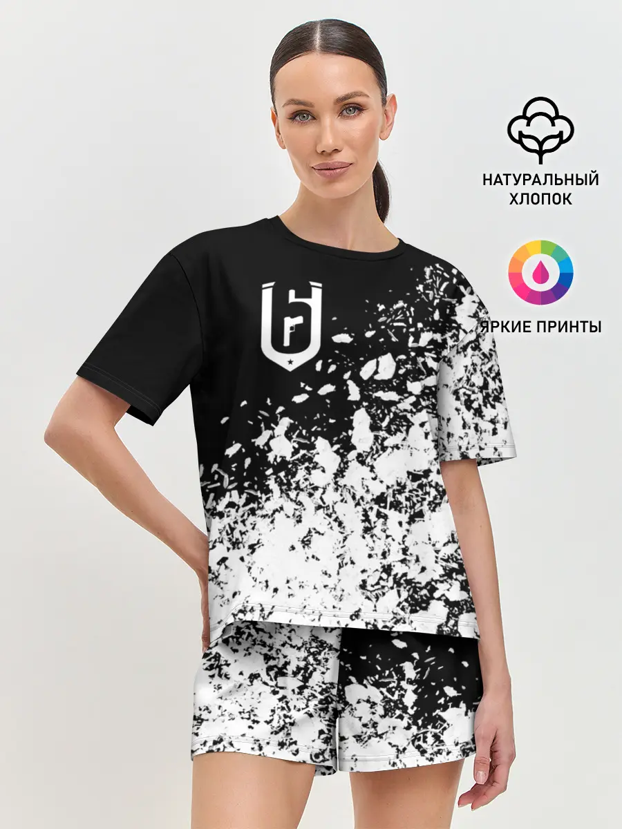 Женская пижама с шортами / RAINBOW SIX SIEGE