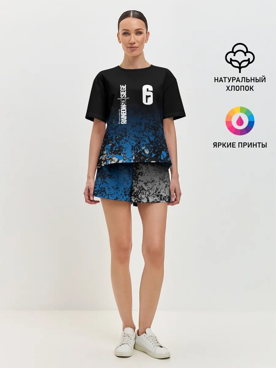 Женская пижама с шортами / RAINBOW SIX SIEGE