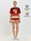 Женская пижама с шортами / Огненная Лиса
