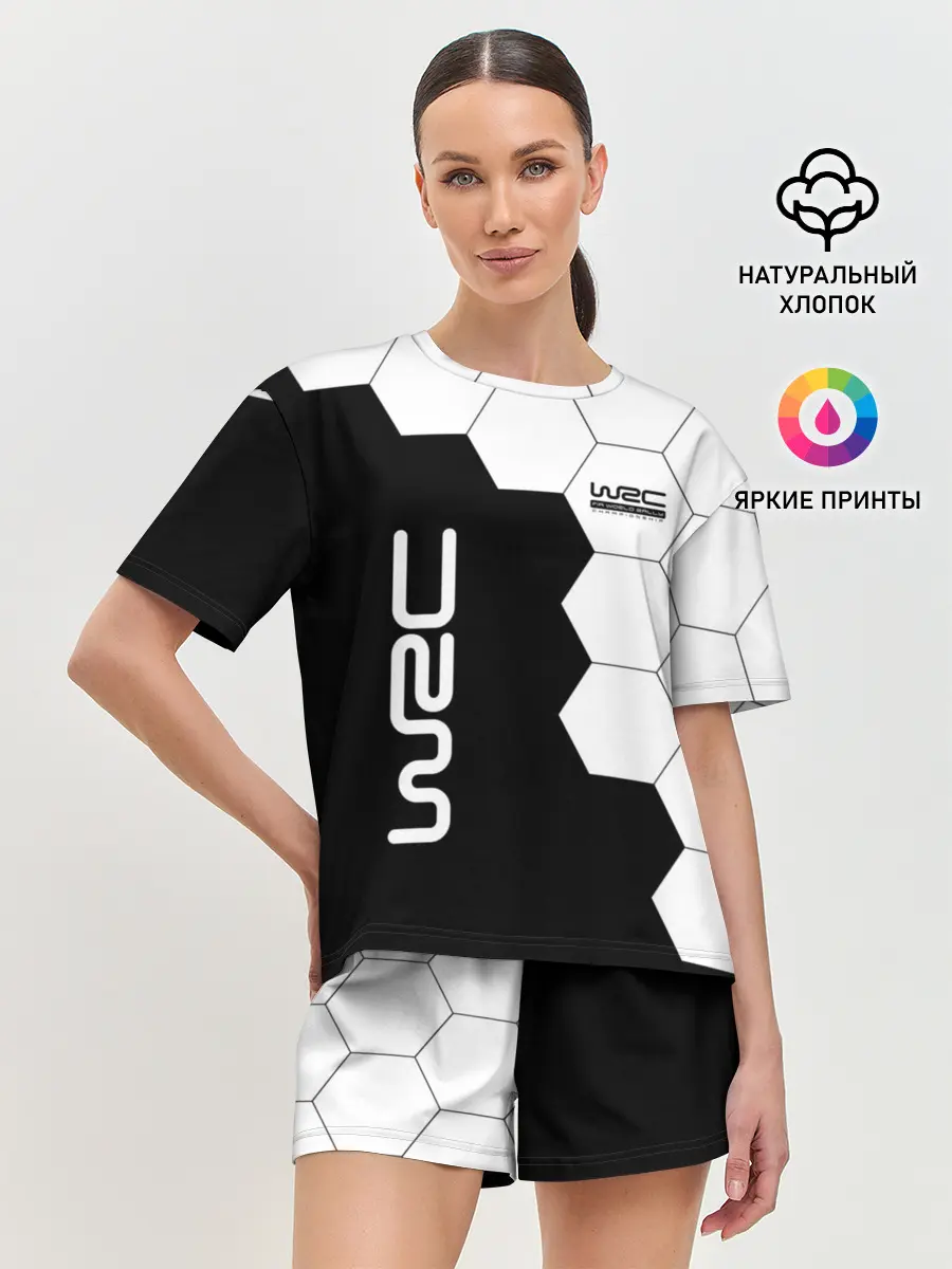 Женская пижама с шортами / WRC