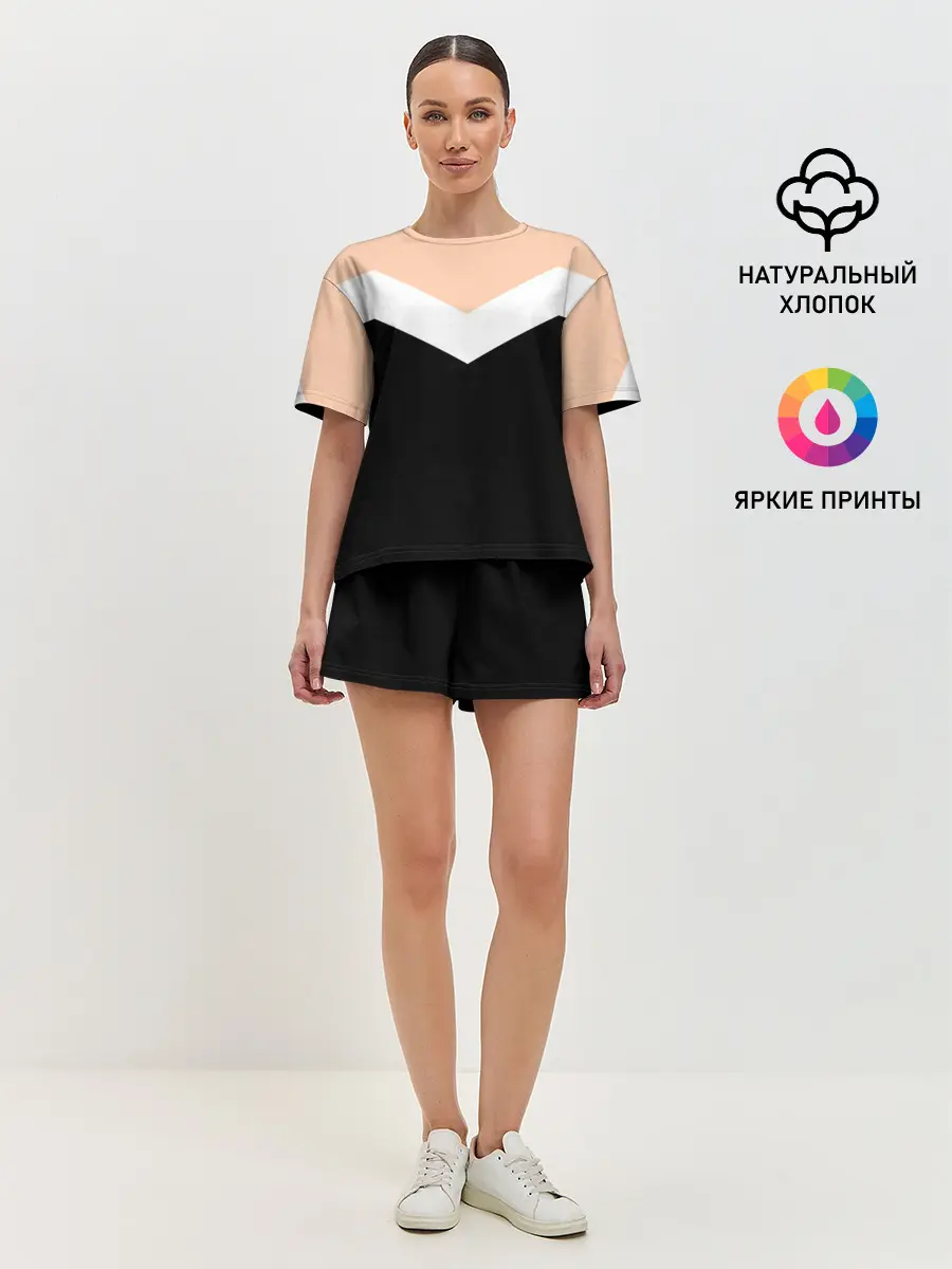 Женская пижама с шортами / Простота