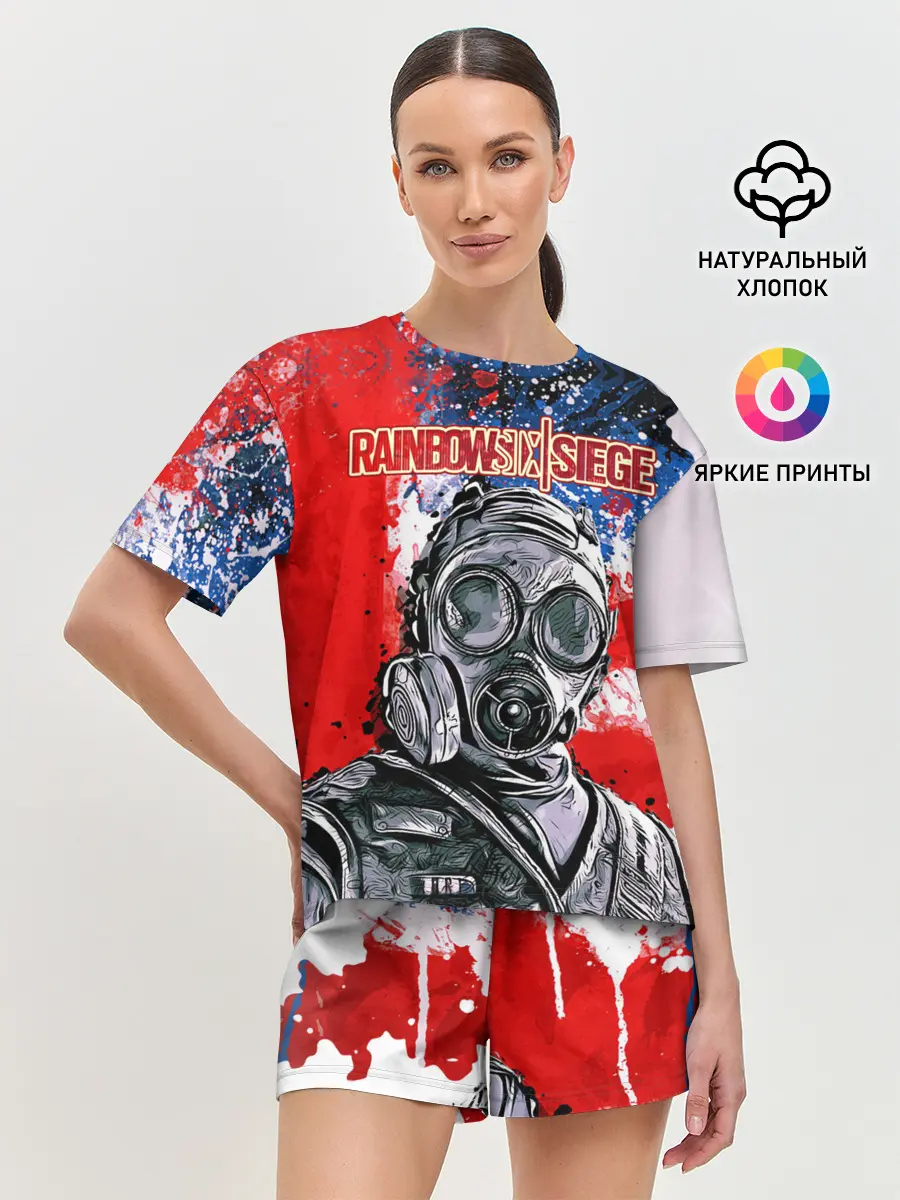 Женская пижама с шортами / Rainbow Six: Siege