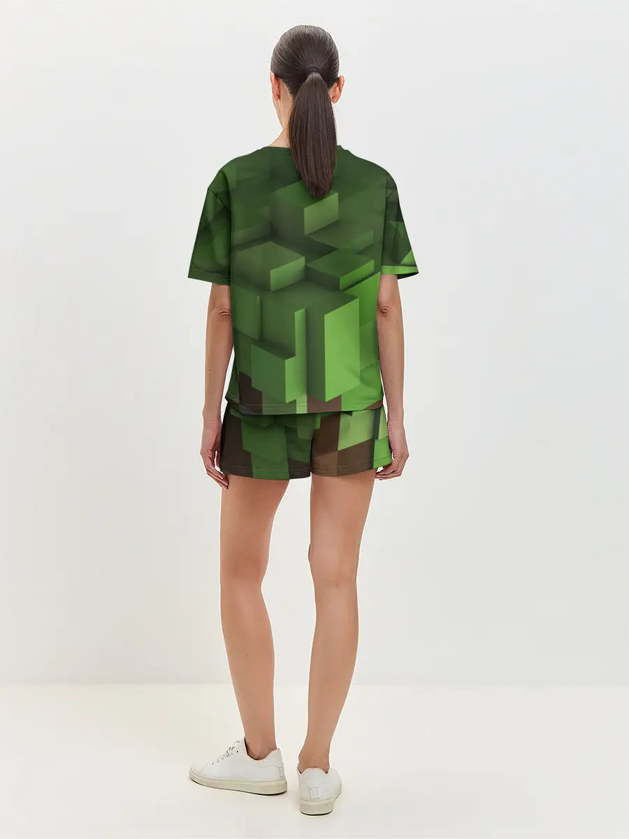 Женская пижама с шортами / Roblox