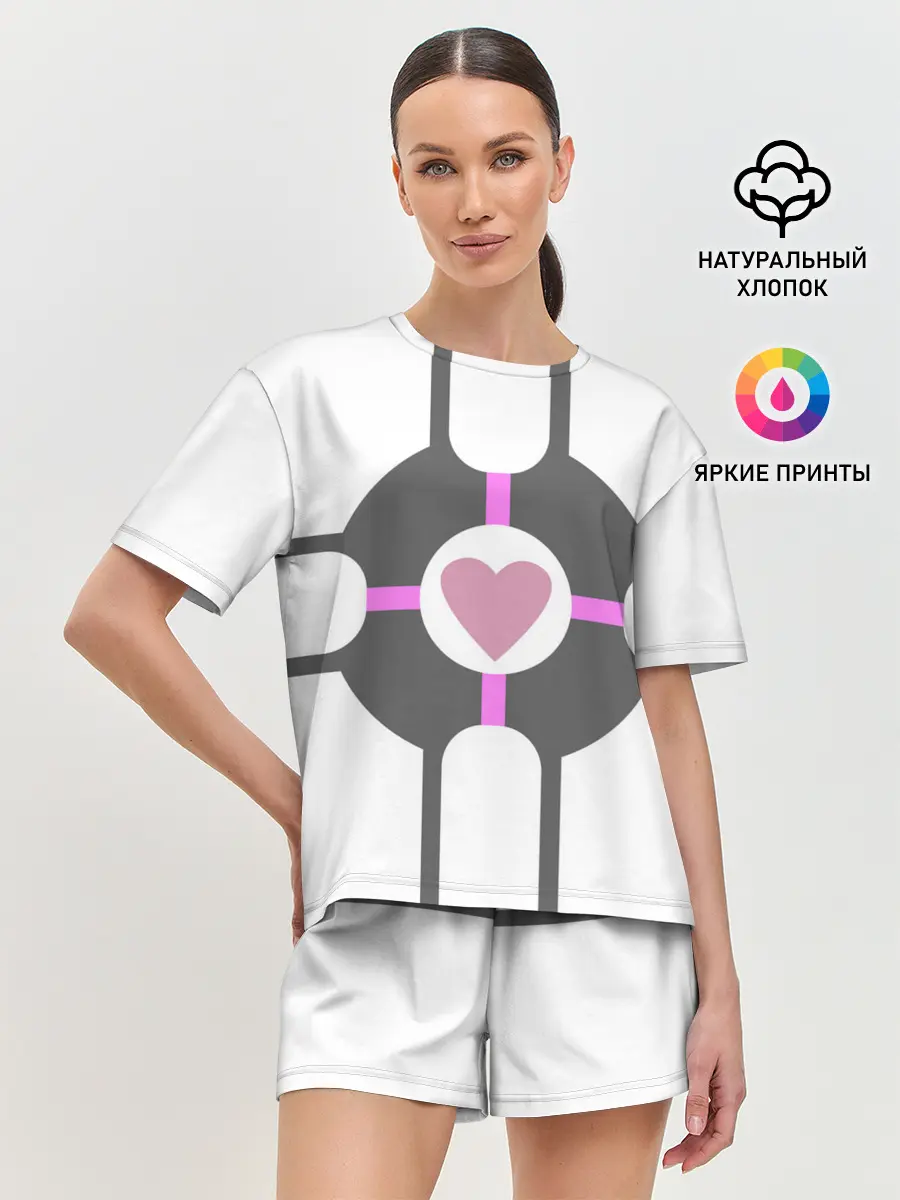 Женская пижама с шортами / Куб Компаньон