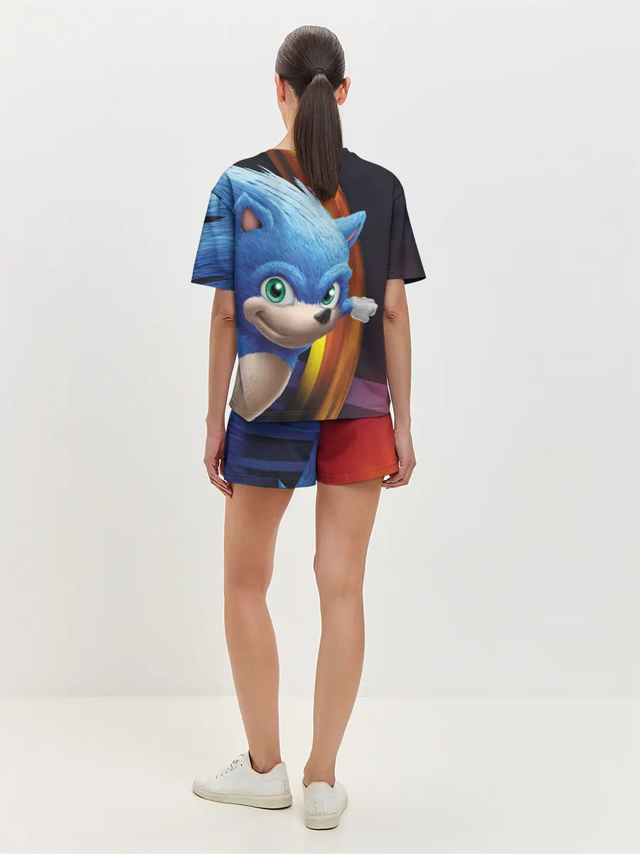 Женская пижама с шортами / Sonic