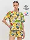 Женская пижама с шортами / Зоопарк