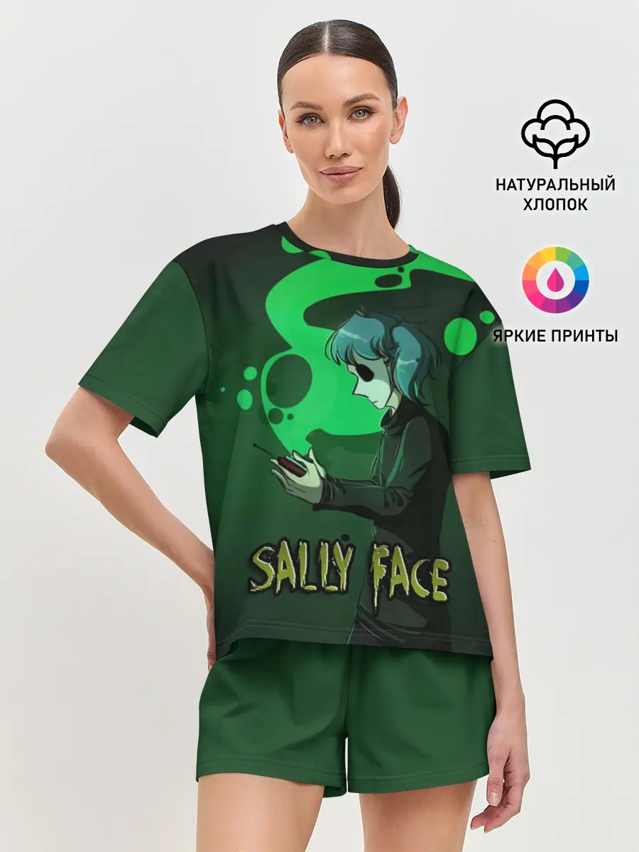 Женская пижама с шортами / Sally Face