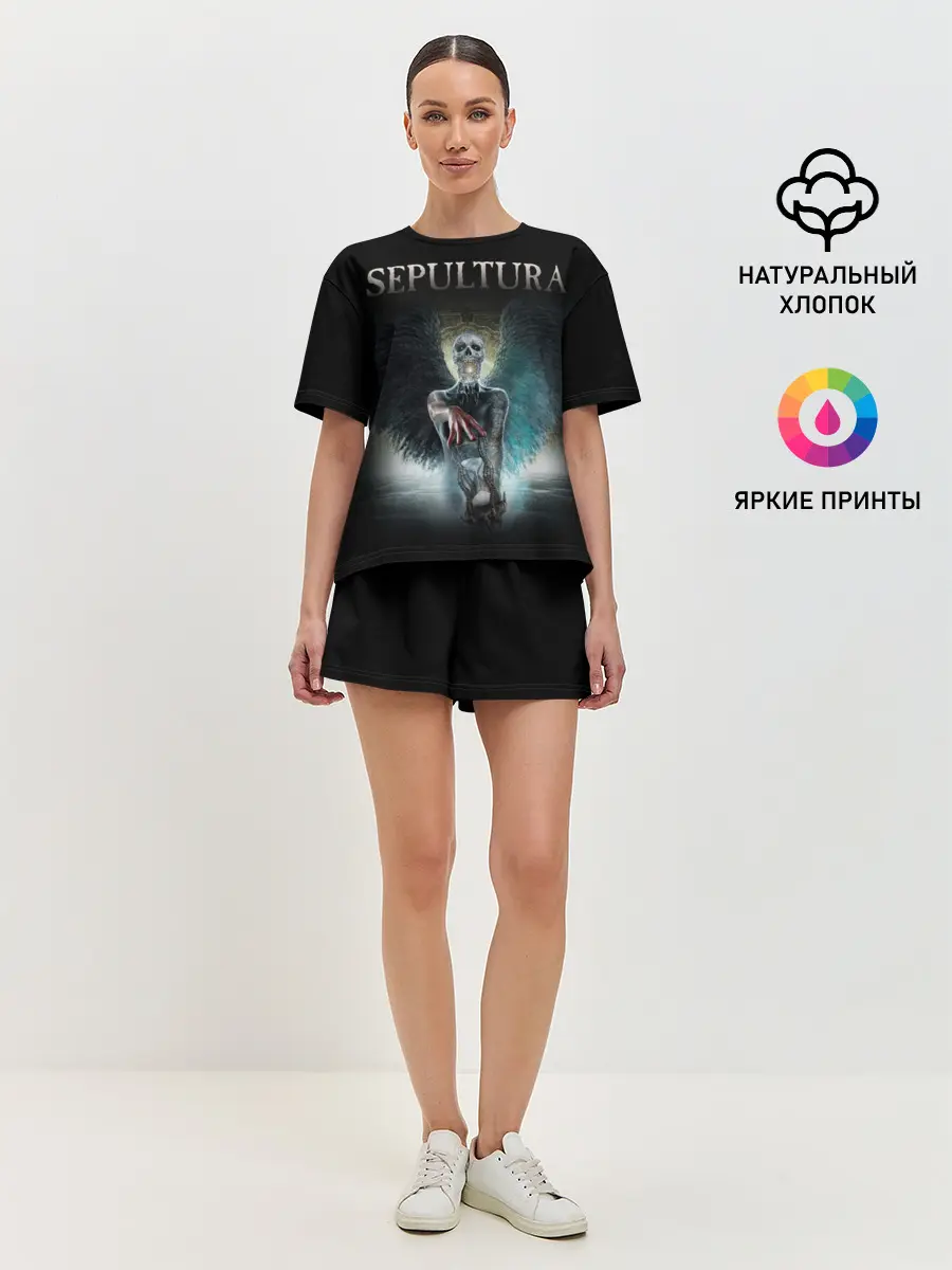 Женская пижама с шортами / Sepultura