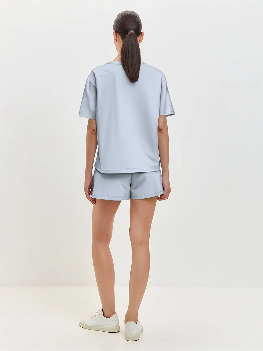 Женская пижама с шортами / Безликий бог следит за Хаку