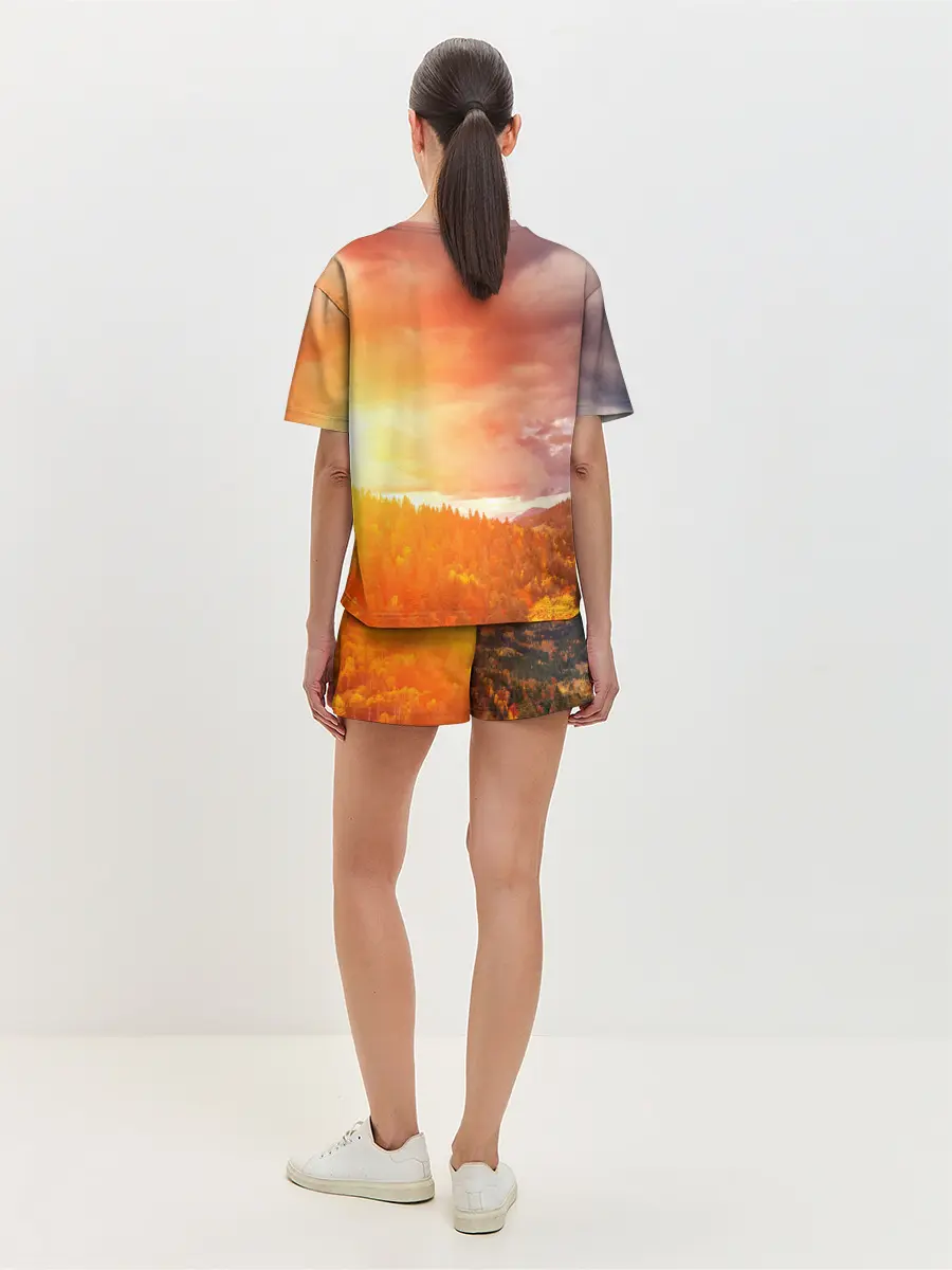 Женская пижама с шортами / Night Fury