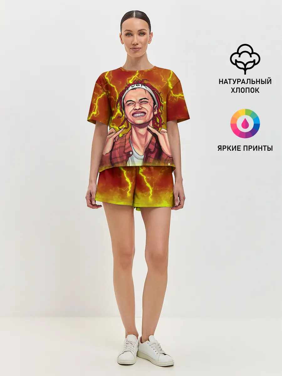 Женская пижама с шортами / Gone.Fludd
