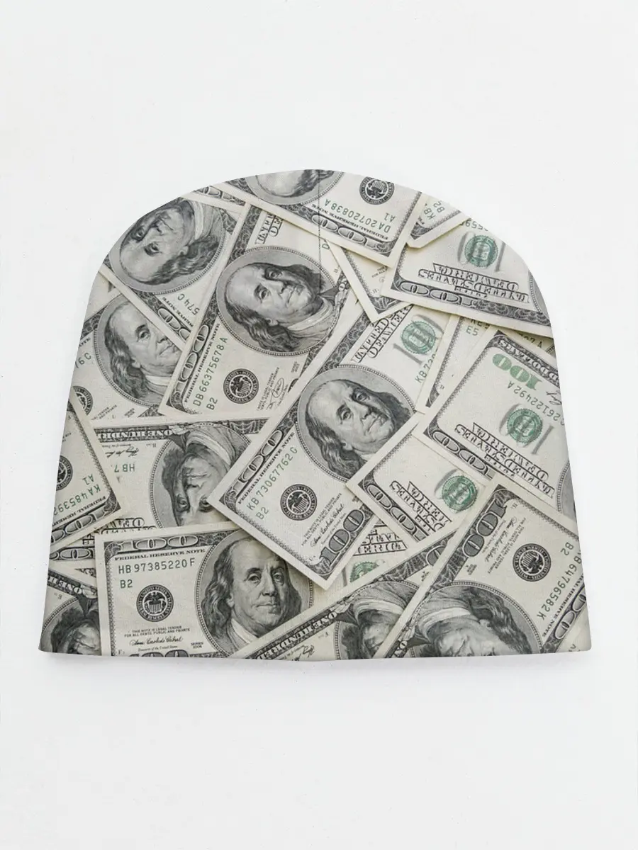 Детская шапка / dollars money