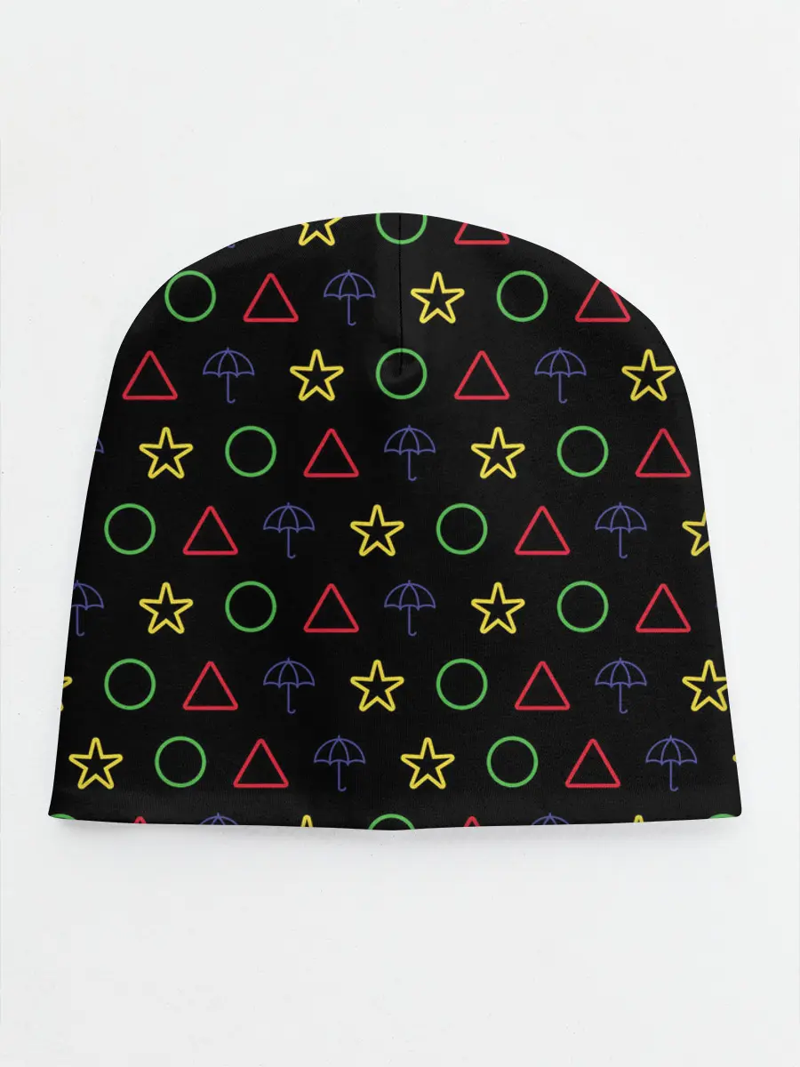 Детская шапка / ИГРА В КАЛЬМАРА, ФИГУРКИ ИГРЫ, ПЕЧЕНЬЕ