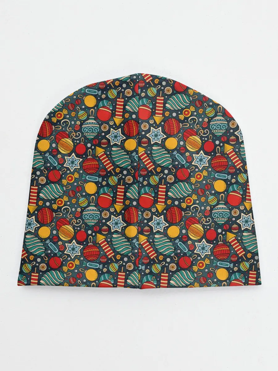 Детская шапка / Новогодняя Праздничная Символика