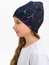 Детская шапка / Неоновые 3D плиты | Неоновые плиты