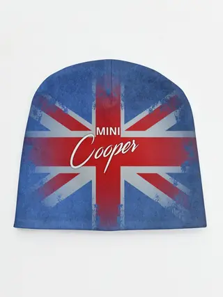 Детская шапка / Mini cooper Великобритания