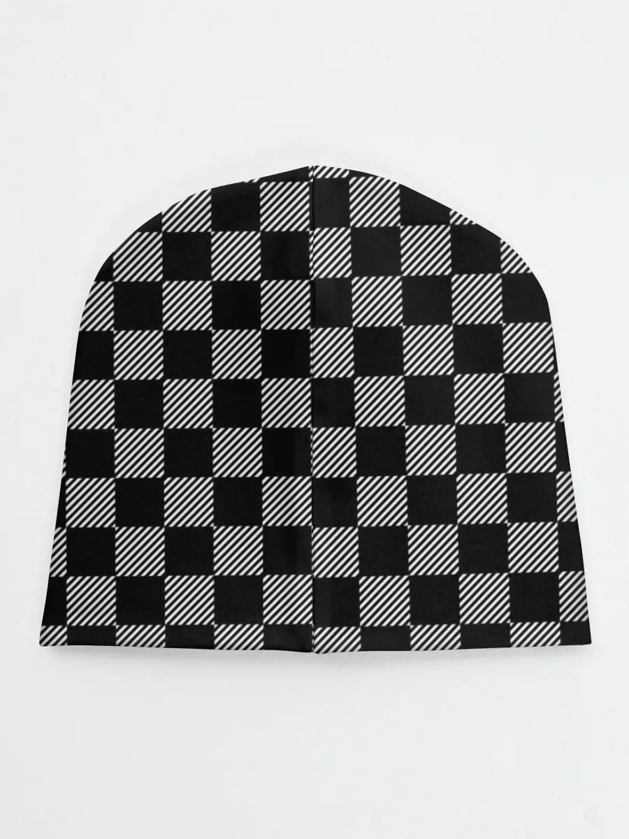 Детская шапка / Шахматные Клетки