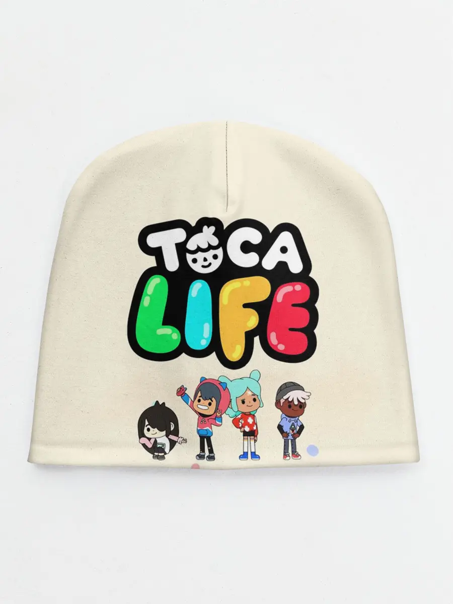 Детская шапка / Toca Boca Рита, Зик, Нари, Леон
