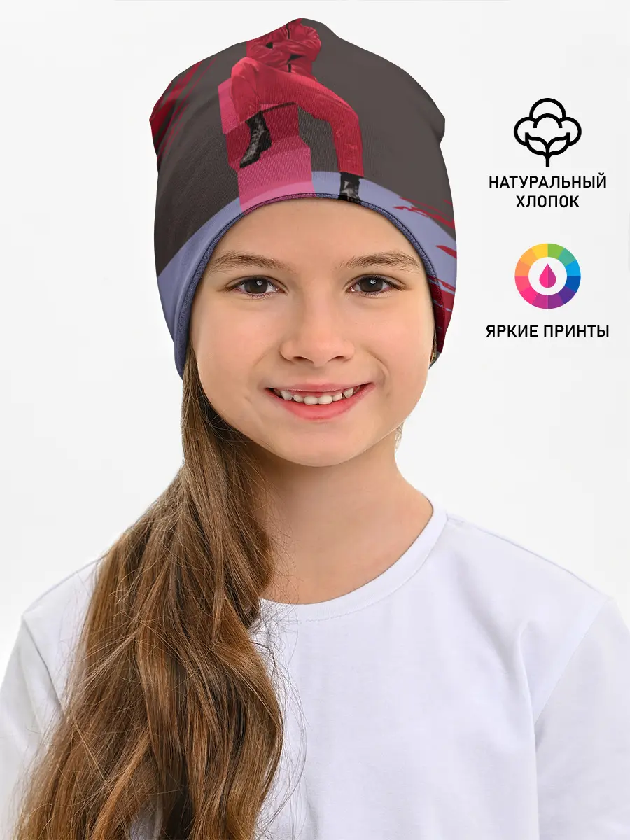 Детская шапка / КВАДРАТ НА ОТДЫХЕ | ИГРА В КАЛЬМАРА