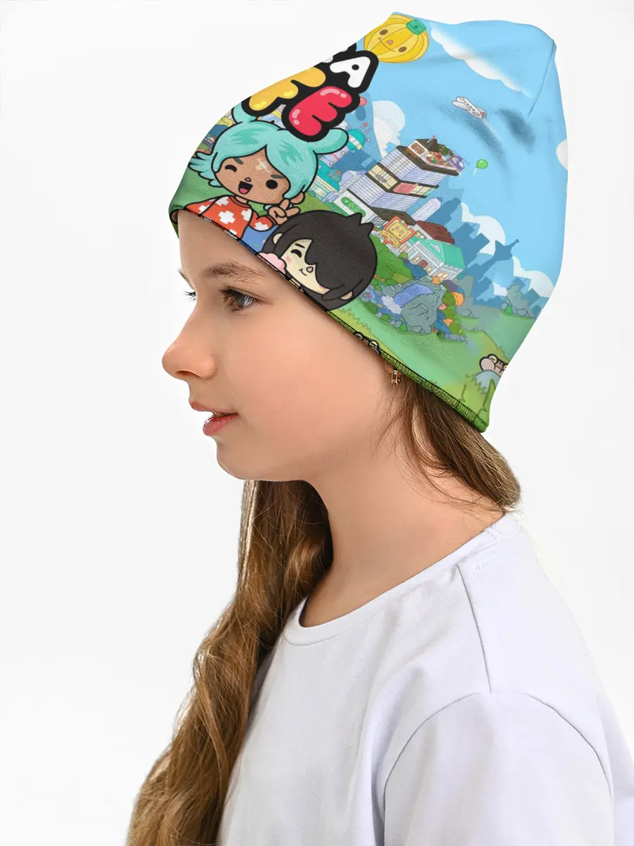 Детская шапка / Toca Boca | Тока бока Рита, Зик, Нари, Леон