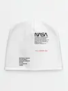 Детская шапка / NASA БЕЛАЯ ФОРМА | НАСА WHITE UNIFORM
