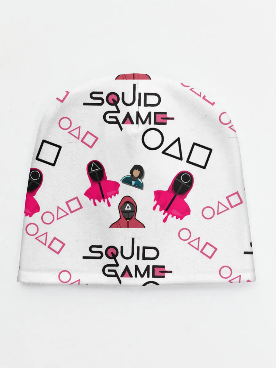 Детская шапка / игра в кальмара злодеи