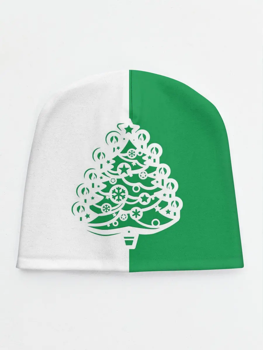 Детская шапка / Зелёная Ёлочка