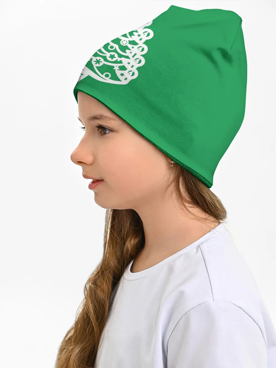 Детская шапка / Зелёная Ёлочка