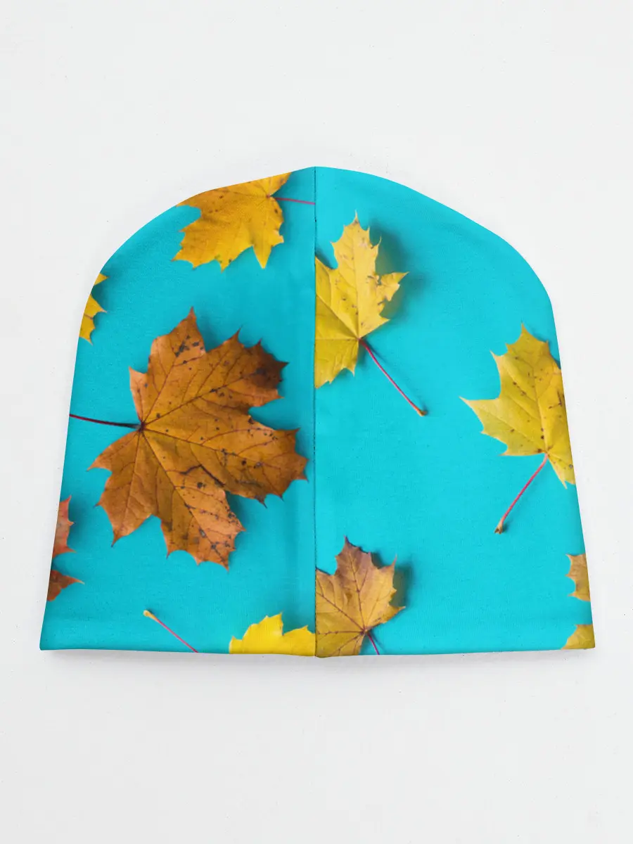 Детская шапка / Кленовый листочек