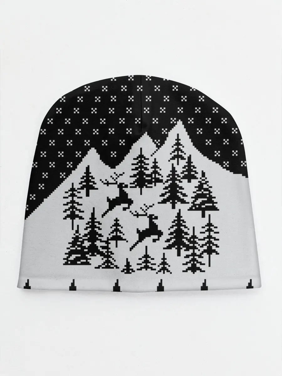 Детская шапка / Северные Олени в Горах