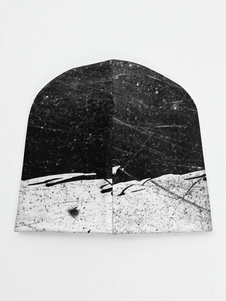 Детская шапка / Линкин Парк Лого Рок ЧБ | Linkin Park Rock