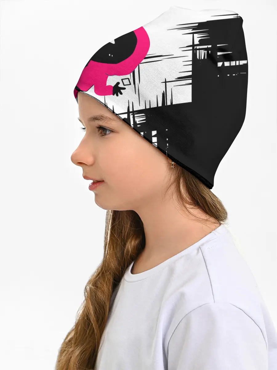 Детская шапка / SQUID GAME | ИГРА В КАЛЬМАРА | треугольник.