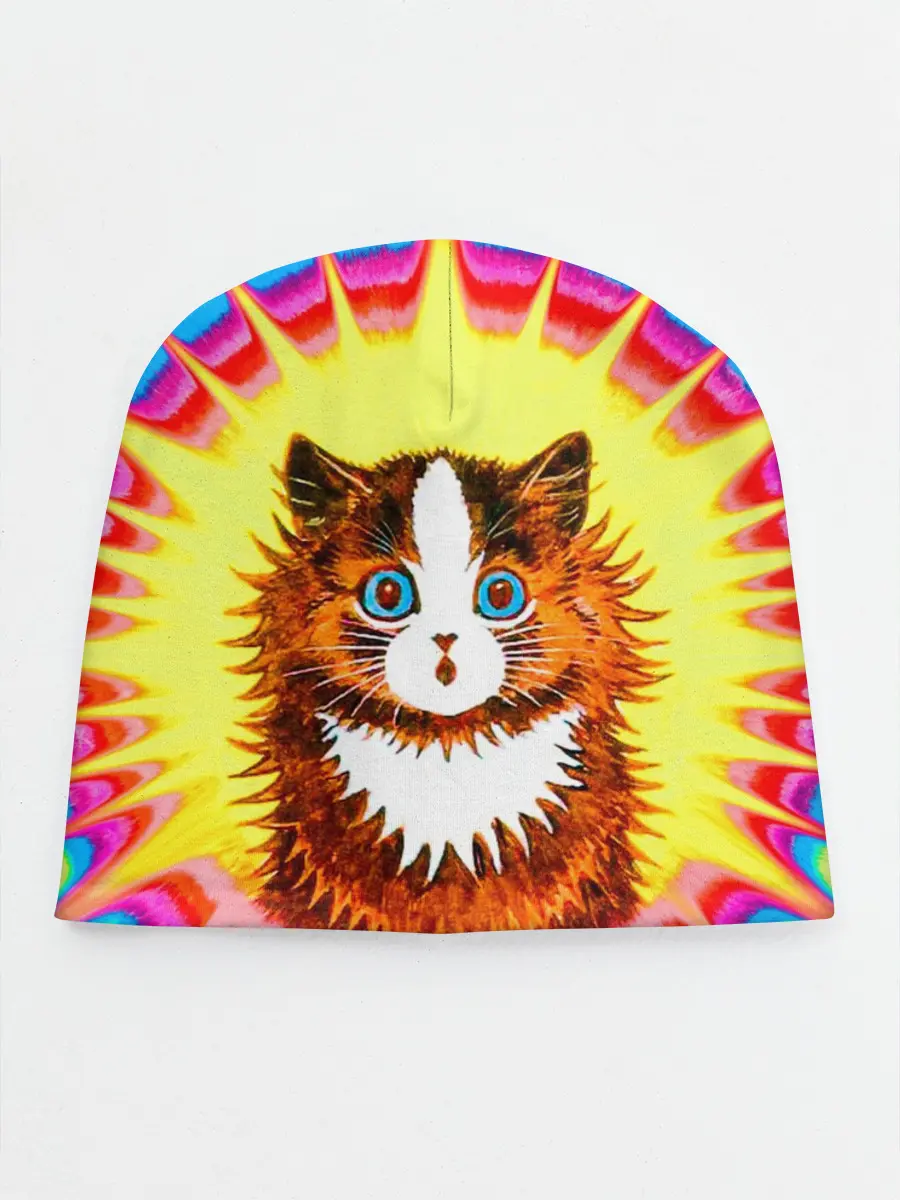 Детская шапка / Psychedelic Rainbow Cat