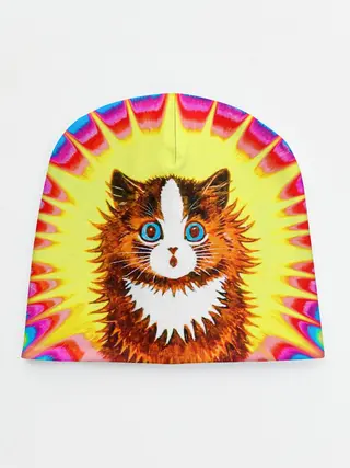 Детская шапка / Psychedelic Rainbow Cat