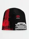 Детская шапка / Тойота | Красные следы