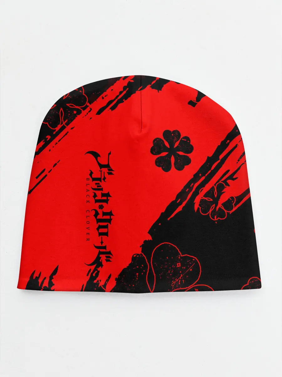 Детская шапка / Чёрный клевер: Black clover.