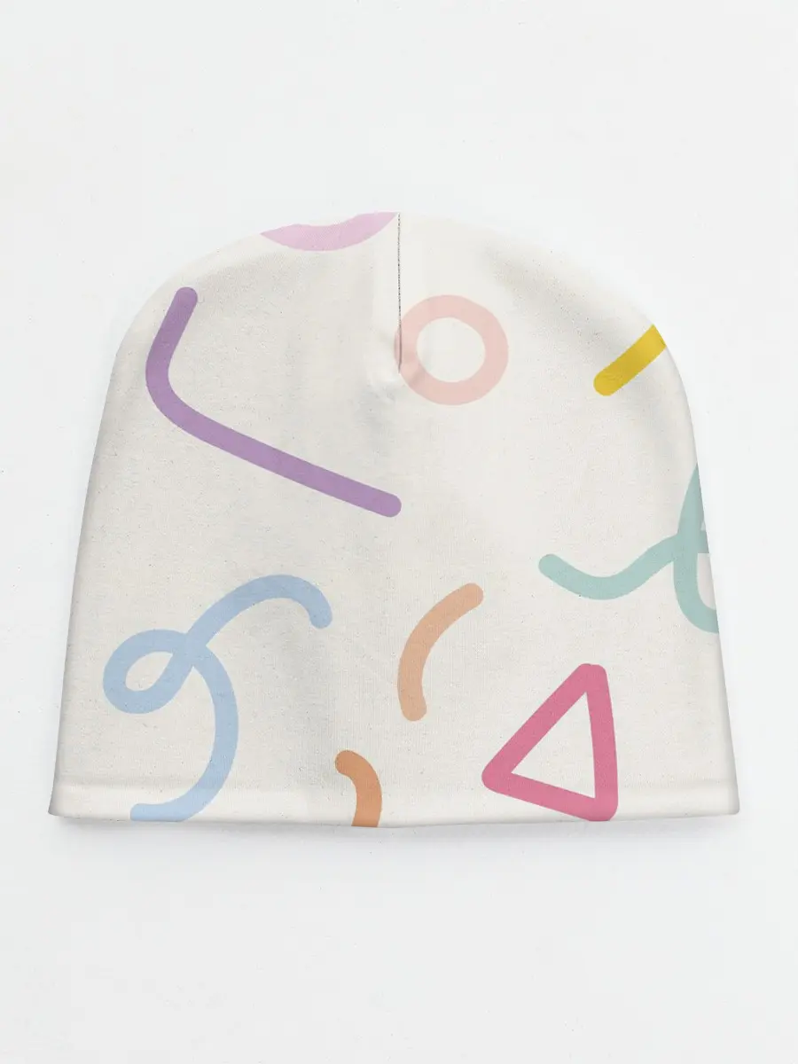 Детская шапка / Разные линии