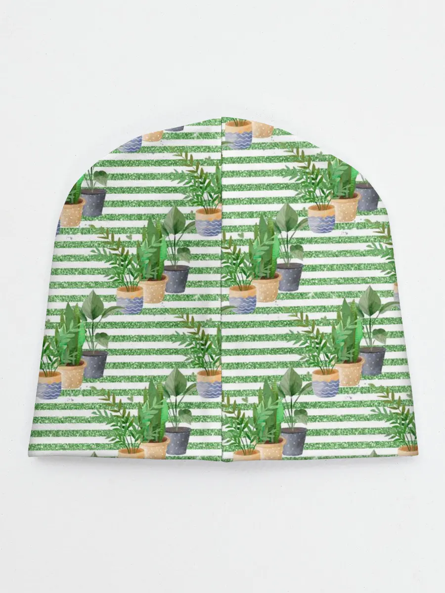 Детская шапка / Комнатные цветы