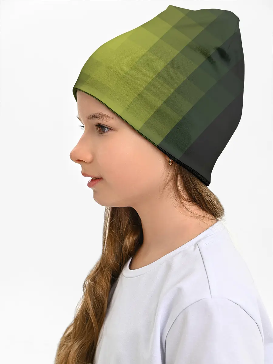 Детская шапка / Милитари мозаика