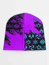 Детская шапка / GENSHIN NEON PATTERN SYMBOL / НЕОН ЭМБЛЕМЫ