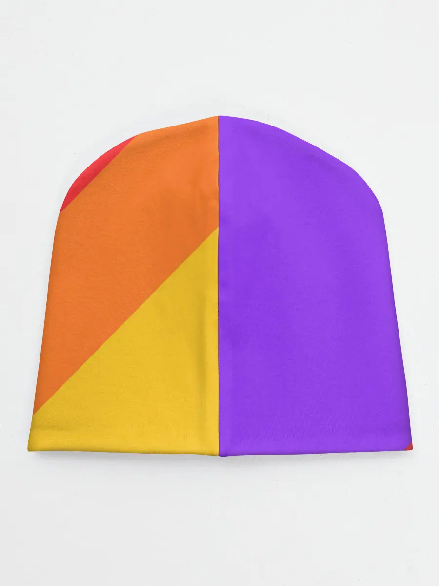 Детская шапка / РАДУЖНАЯ ГЕОМЕТРИЯ / RAINBOW GEOMETRY