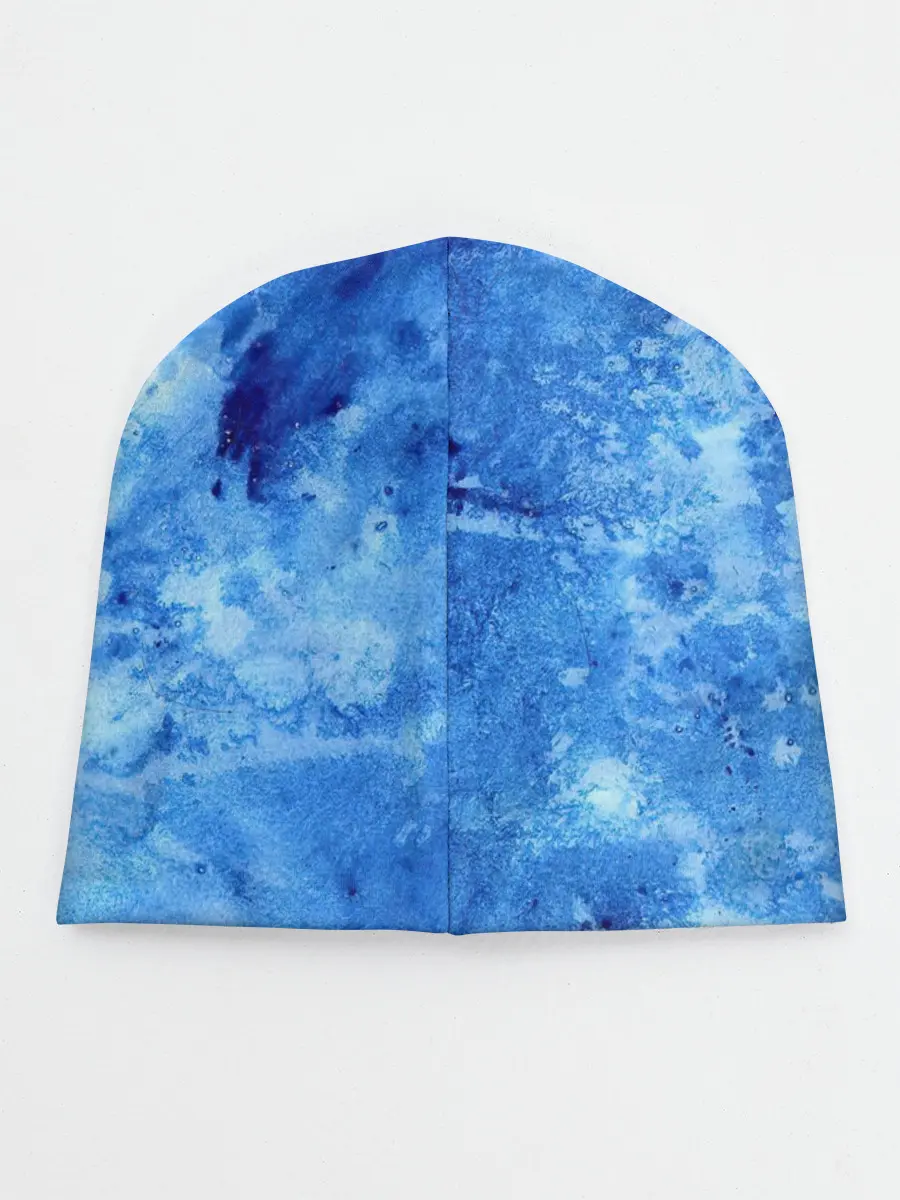 Детская шапка / Красочная синева