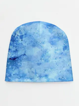 Детская шапка / Красочная синева
