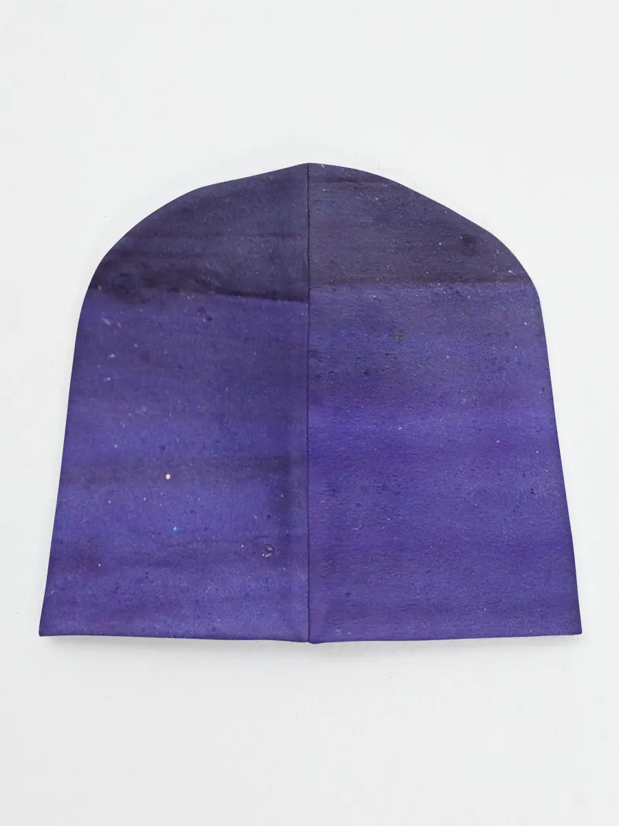 Детская шапка / Фиолетовые краски